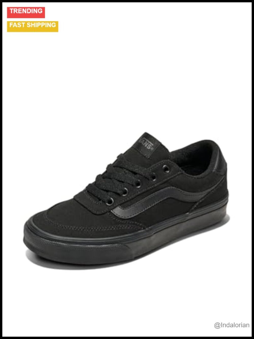 Vans Brooklyn LS Low-Top Fashion Sneakers Canvas Lace-Up Skate Shoes